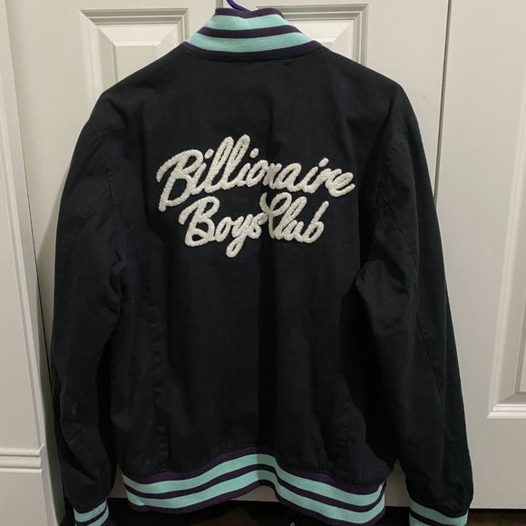 Billionaire Boys Club (BBC) BLACK "B CLUB" JACKET - Picture 2 of 3